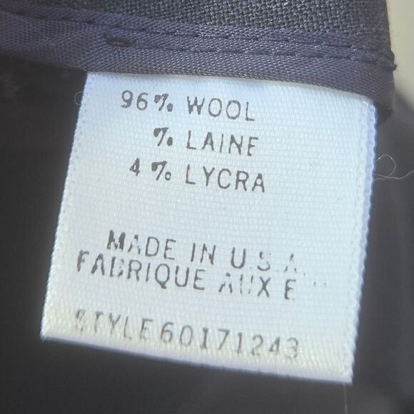 Theory vintage flare pants with front and back button detail sailor style size 4 - Picture 4 of 12